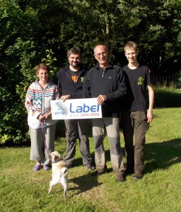 l'équipe St Loise venant de recevoir le label